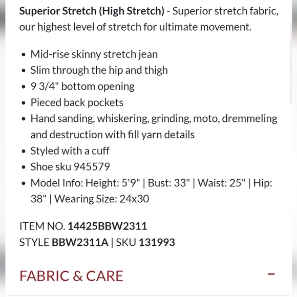 Buckle Black Fit No. 53 Ankle Skinny Stretch Jean - Picture 8 of 11